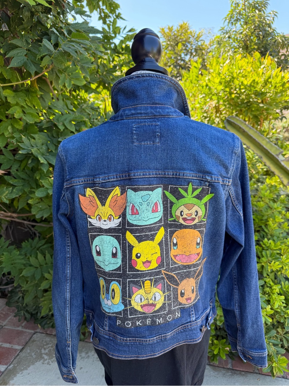 Women's "Pokémon" Jean Jacket-Large